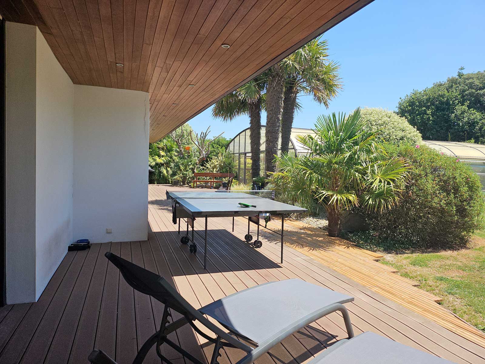 Terrasse et jardin